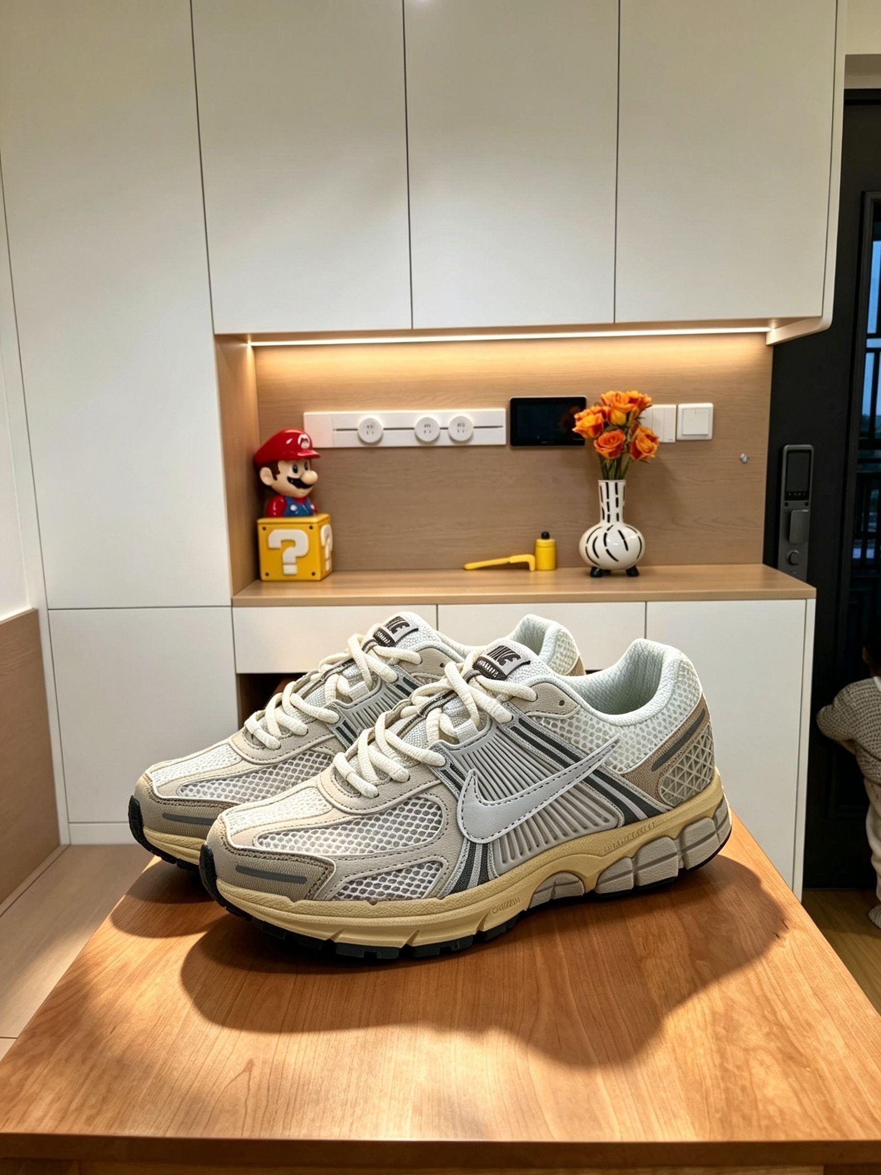 做旧复古太戳我!Nike Vomero 5浅银灰通勤穿搭分享